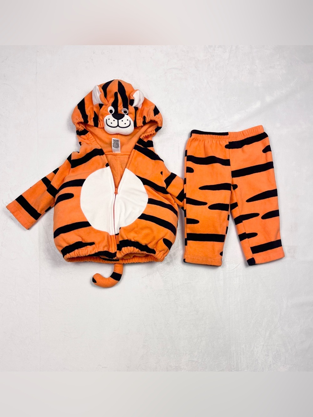 Carter's Baby Tiger Halloween Costume Fleece Jacket & Pants Set 6-9M